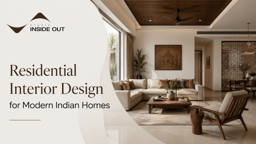 Residential Interior Design for Modern Indian Homes